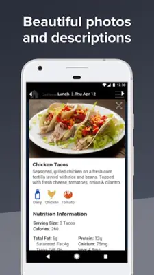 Nutrislice android App screenshot 3