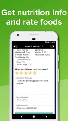 Nutrislice android App screenshot 8